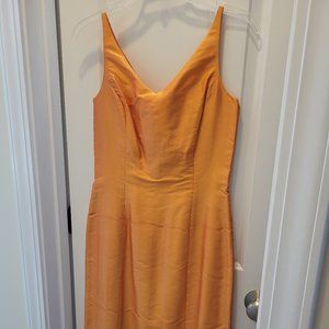 Ann Taylor Orange Dress